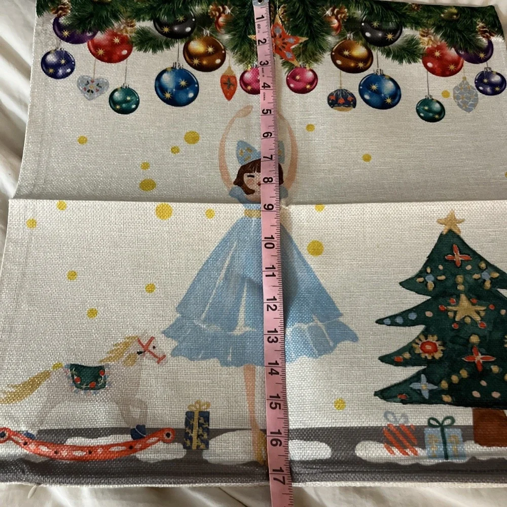 Christmas Pillow Sham Covers‎ Set Of 4 Canvas Material